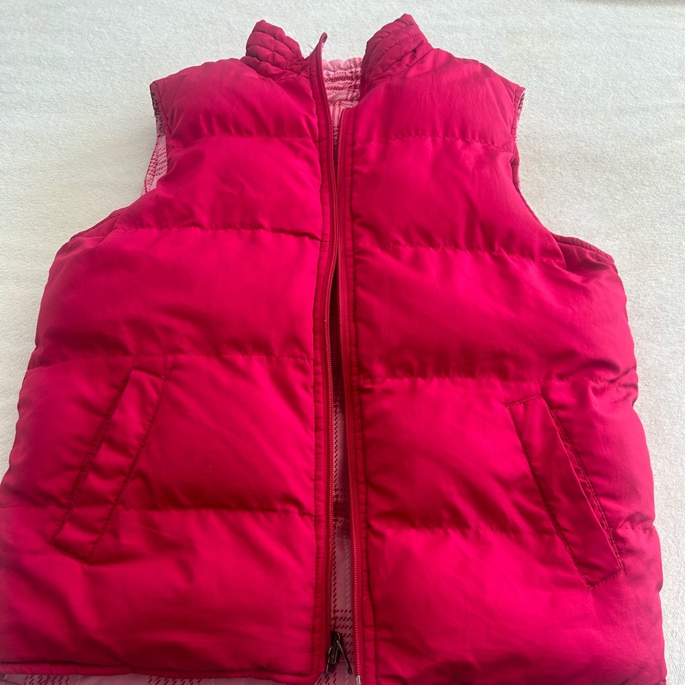 Girls reversible vest size 10-12